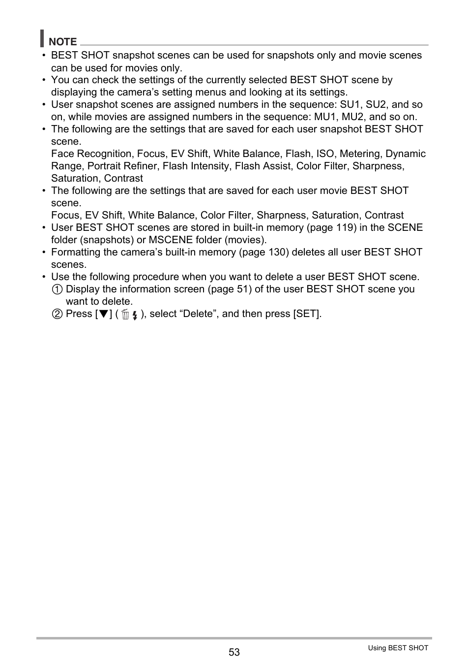 Casio exilim EX-Z80 User Manual | Page 53 / 165