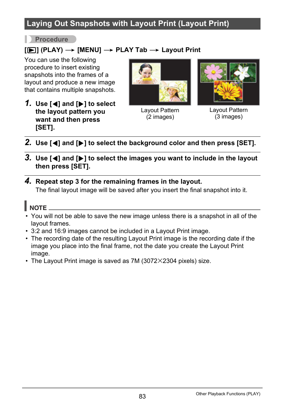 Casio exilim EX-Z80 User Manual | Page 83 / 165