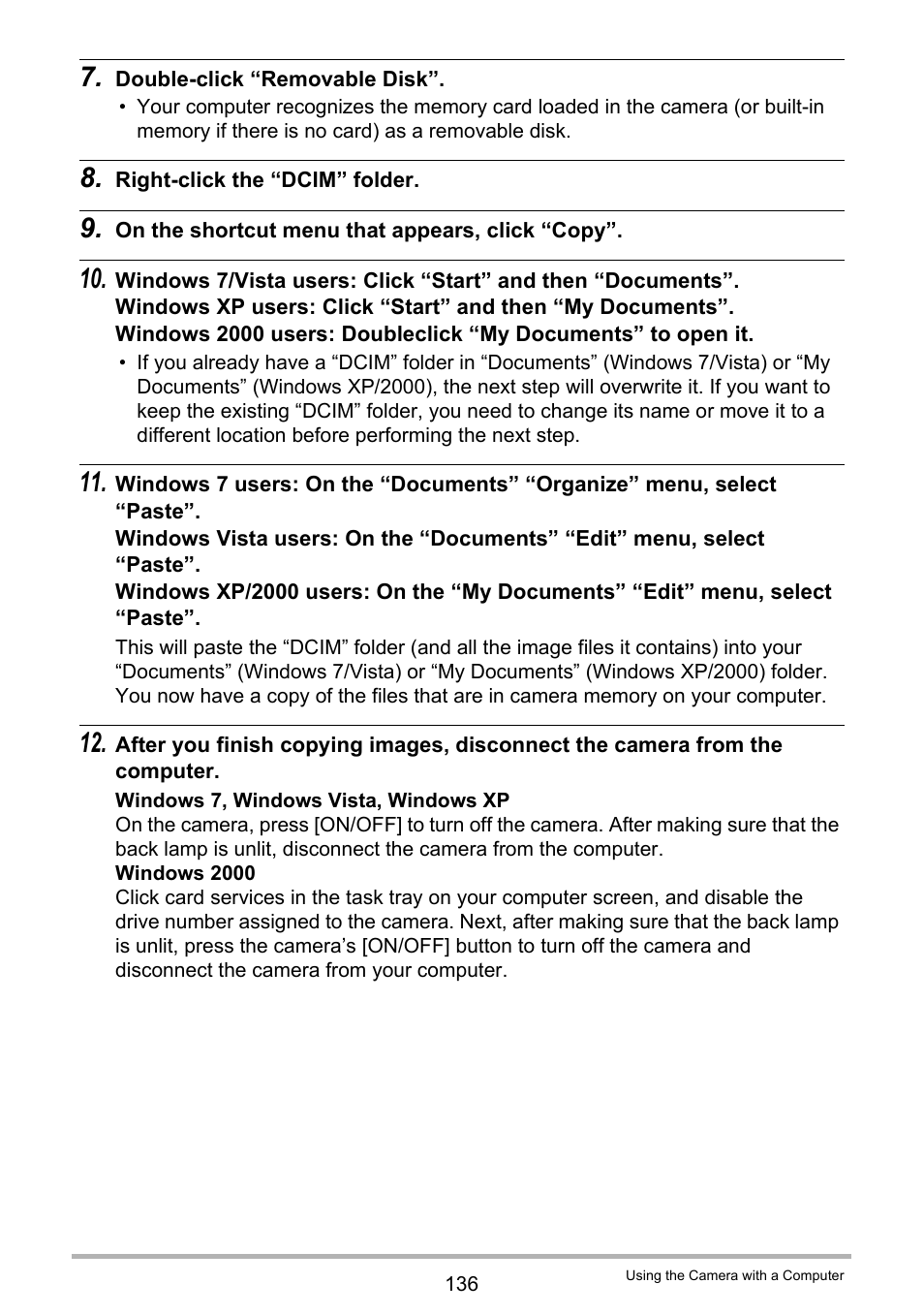 Casio EXILIM EX-FC150 User Manual | Page 136 / 193
