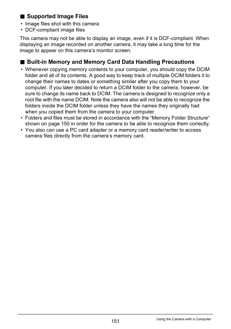 Casio EXILIM EX-FC150 User Manual | Page 151 / 193