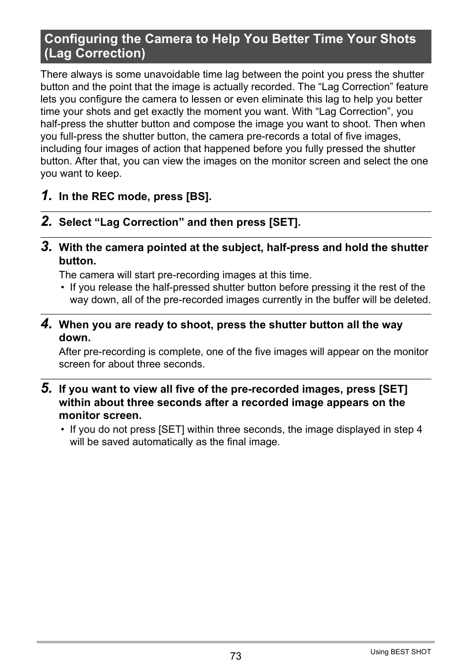 Casio EXILIM EX-FC150 User Manual | Page 73 / 193