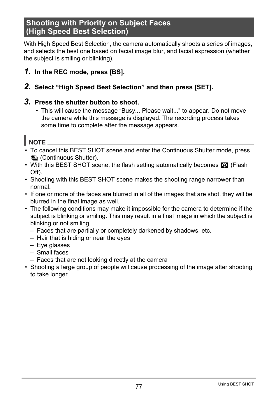 Casio EXILIM EX-FC150 User Manual | Page 77 / 193