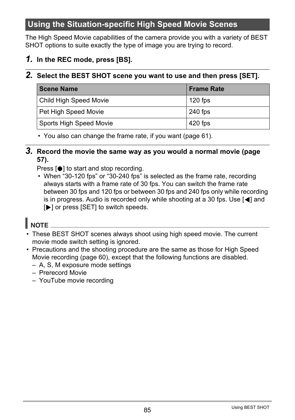 Casio EXILIM EX-FC150 User Manual | Page 85 / 193
