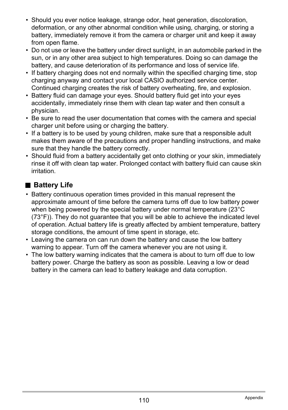 Casio EXILIM K1123PCM2DMX User Manual | Page 110 / 137