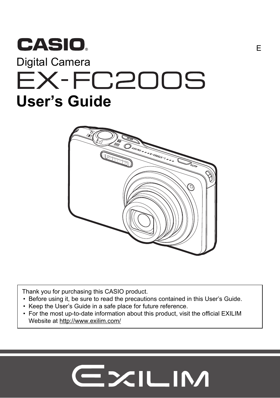 Casio EX-FC200S User Manual | 195 pages