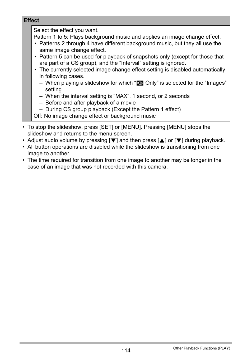 Casio EX-FC200S User Manual | Page 114 / 195