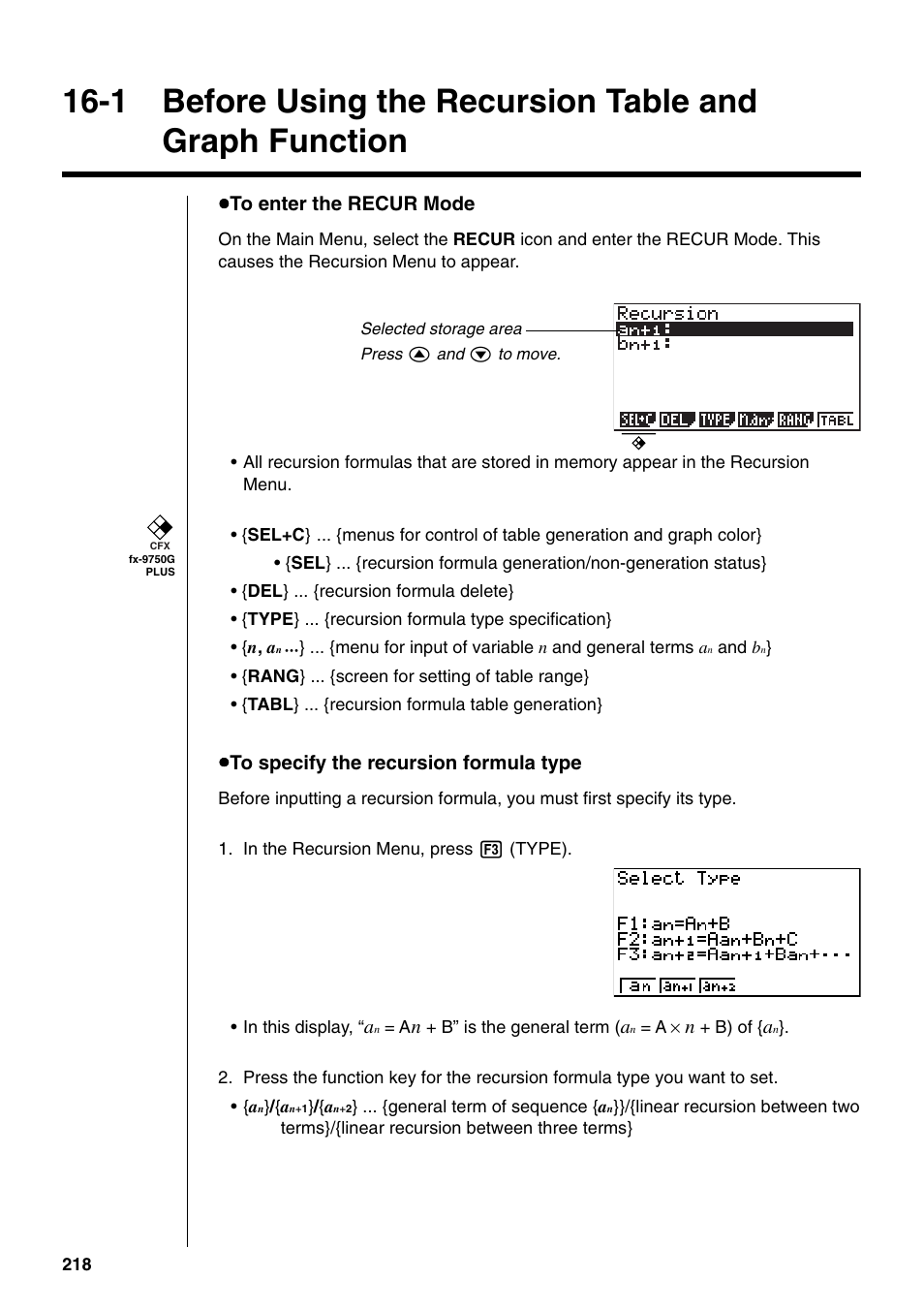 Casio fx-9750G PLUS User Manual | Page 246 / 486