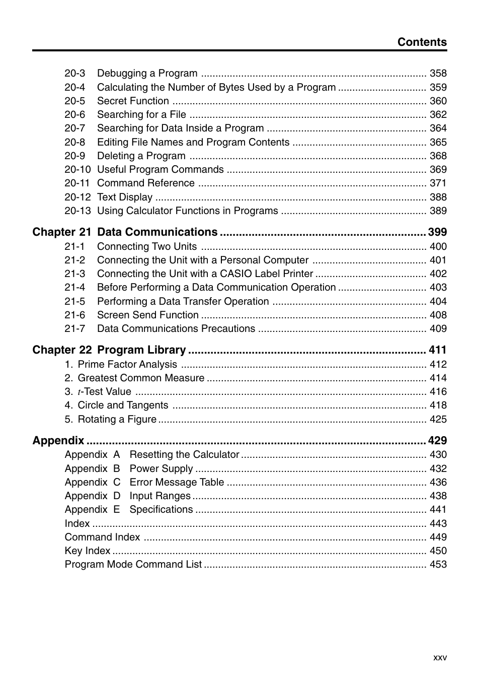 Casio fx-9750G PLUS User Manual | Page 27 / 486