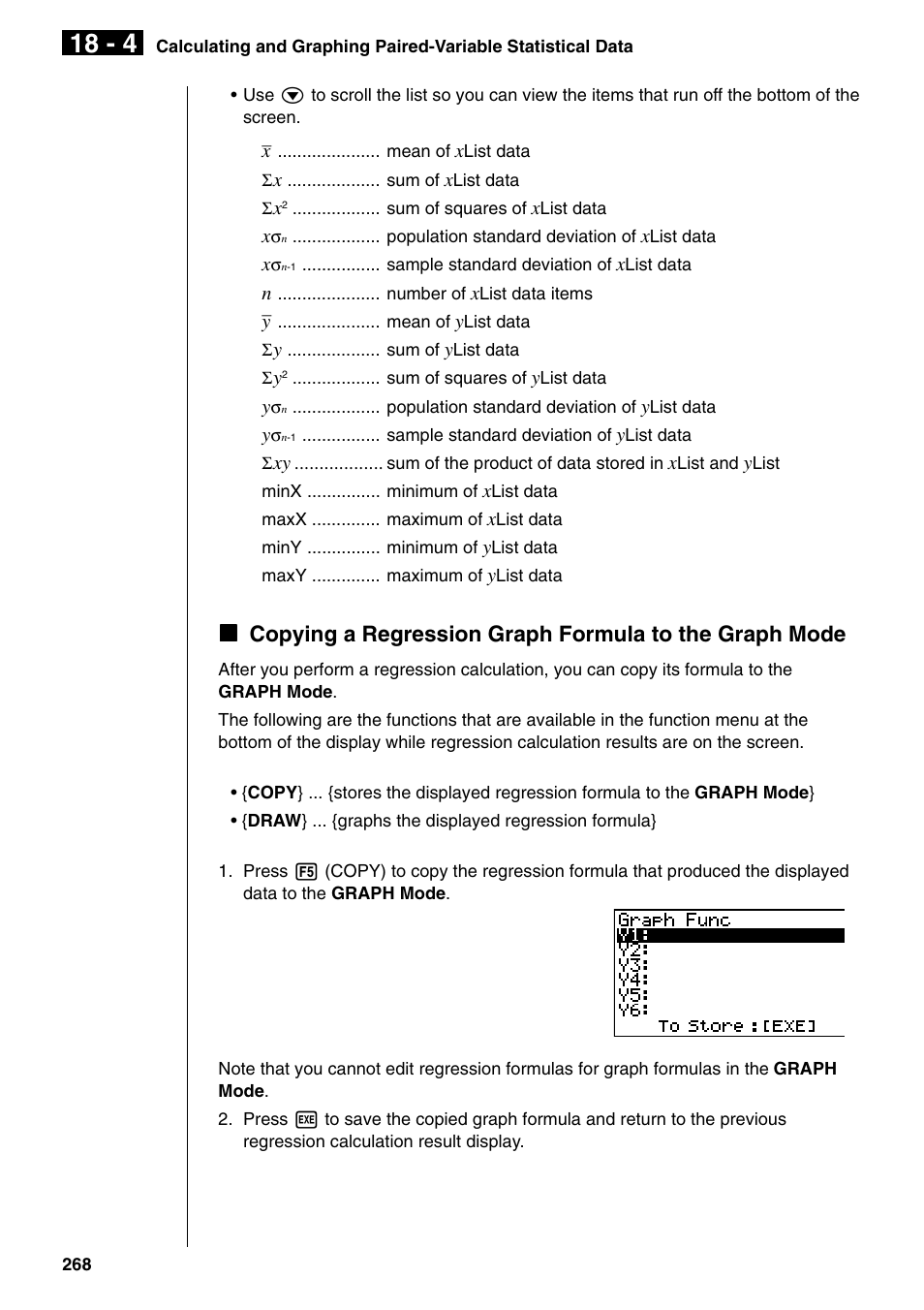 Casio fx-9750G PLUS User Manual | Page 296 / 486