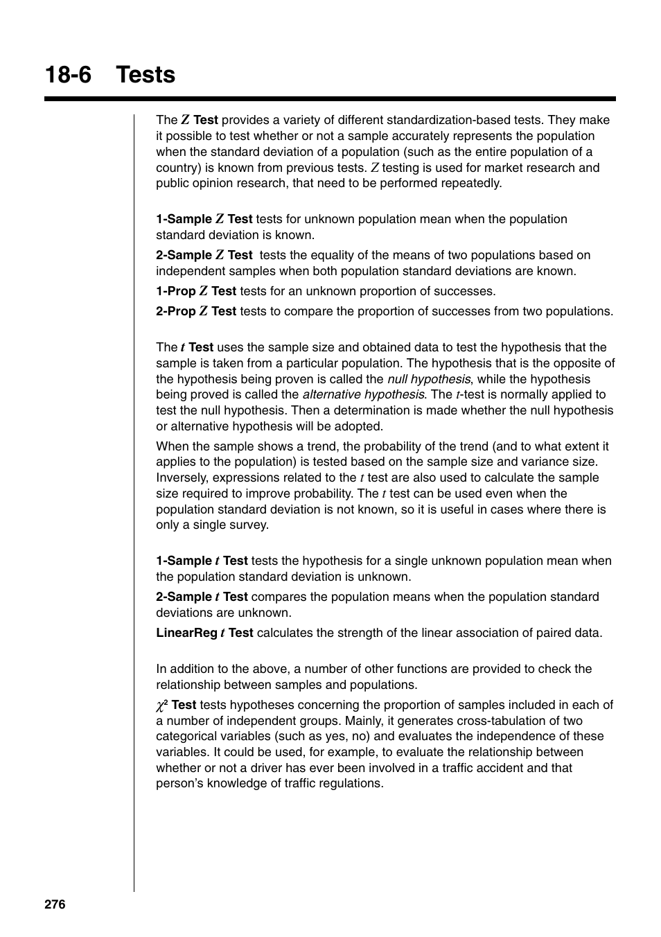 6 tests | Casio fx-9750G PLUS User Manual | Page 304 / 486