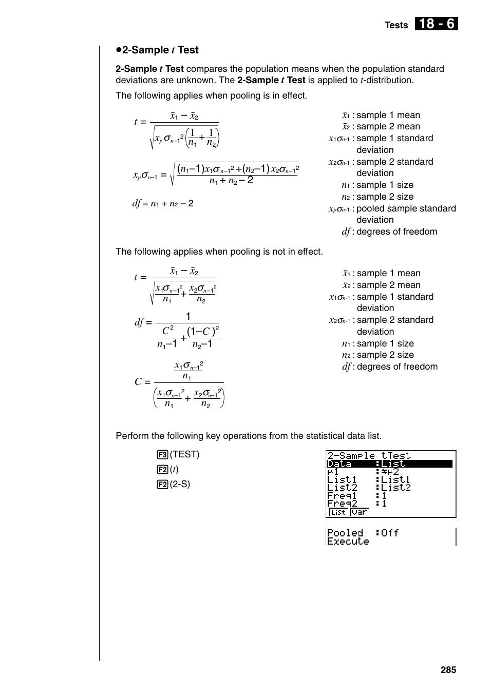 C= x | Casio fx-9750G PLUS User Manual | Page 313 / 486