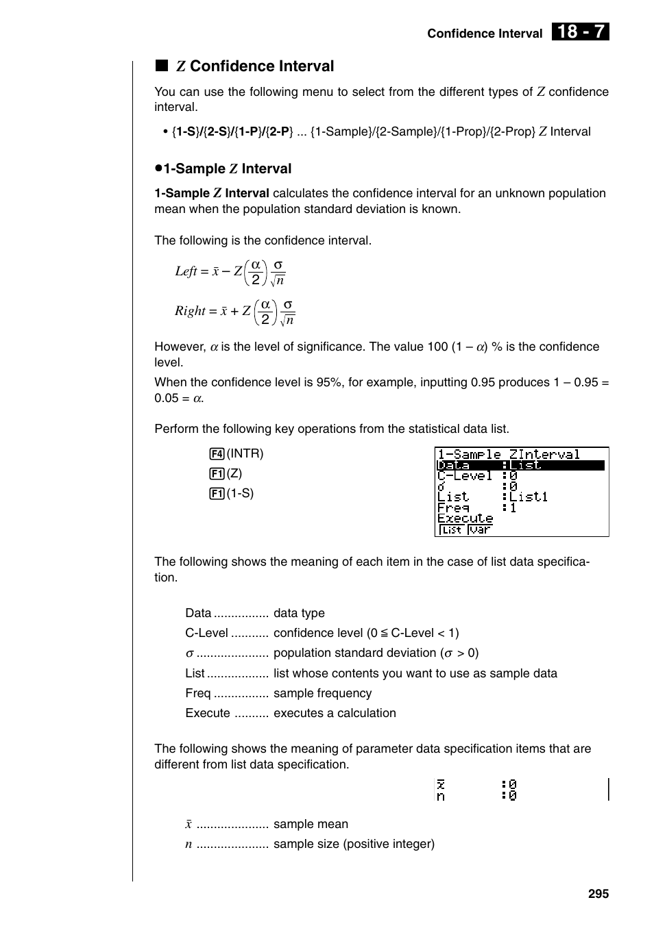 Casio fx-9750G PLUS User Manual | Page 323 / 486