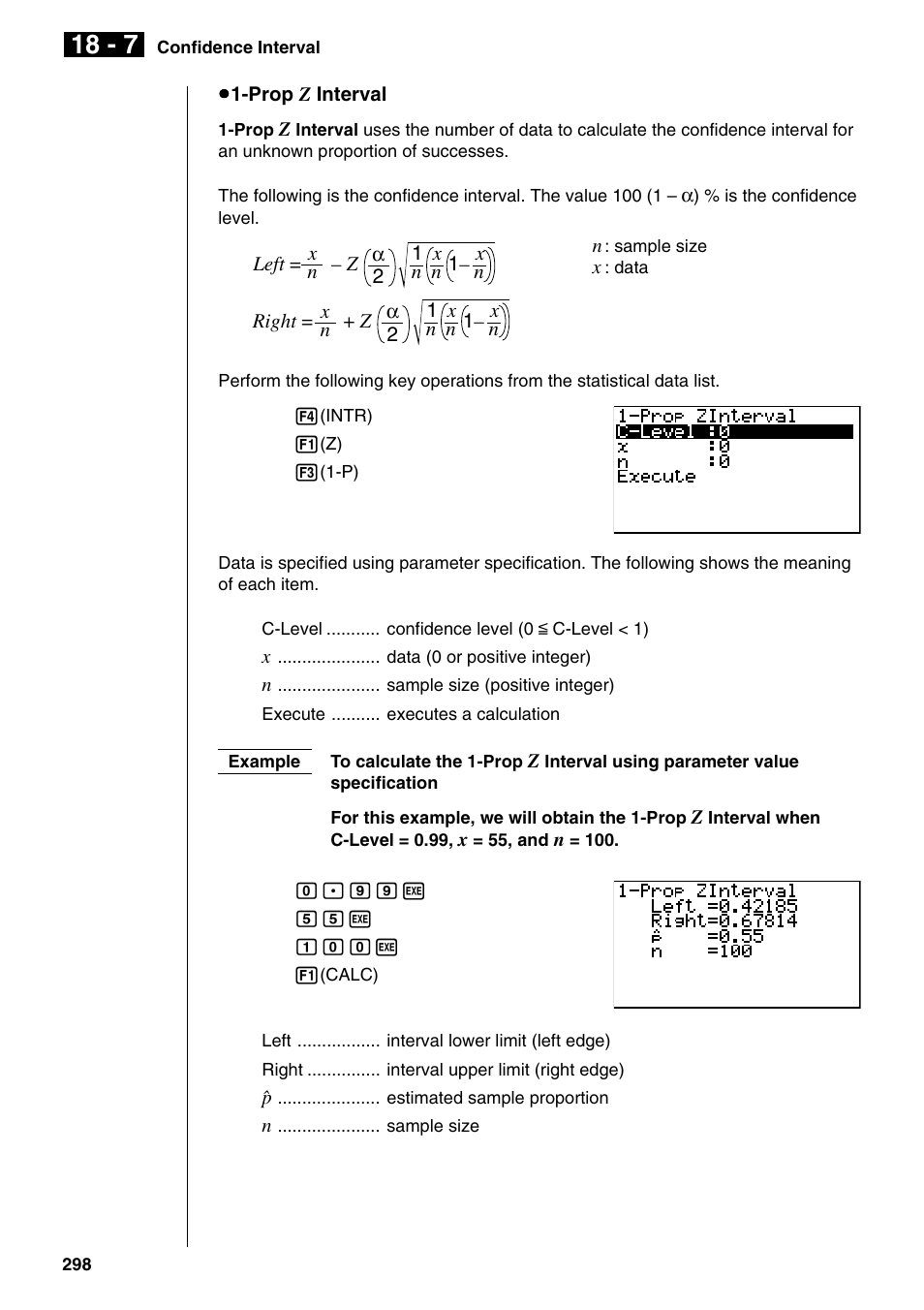 Casio fx-9750G PLUS User Manual | Page 326 / 486