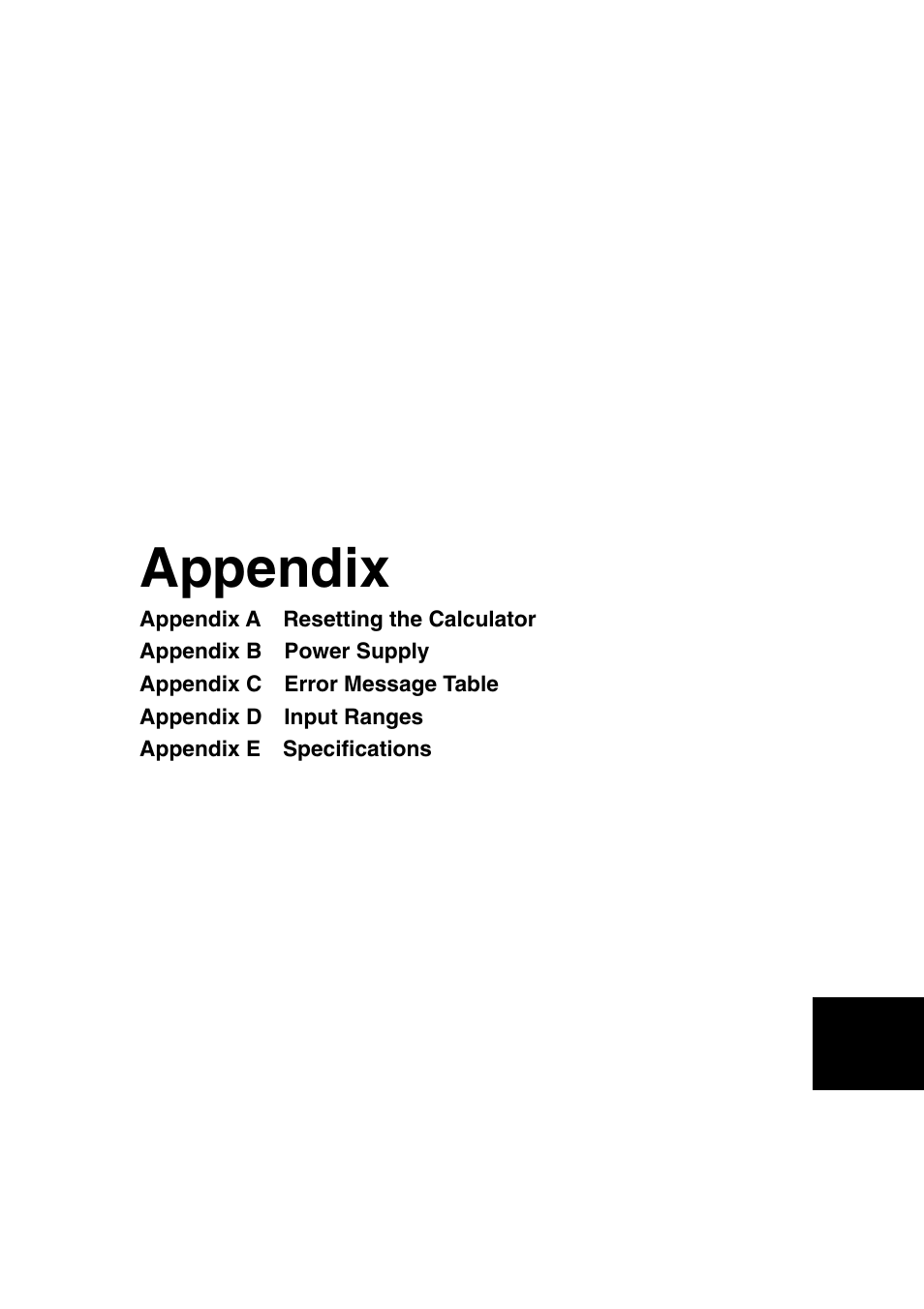 Appendix | Casio fx-9750G PLUS User Manual | Page 457 / 486