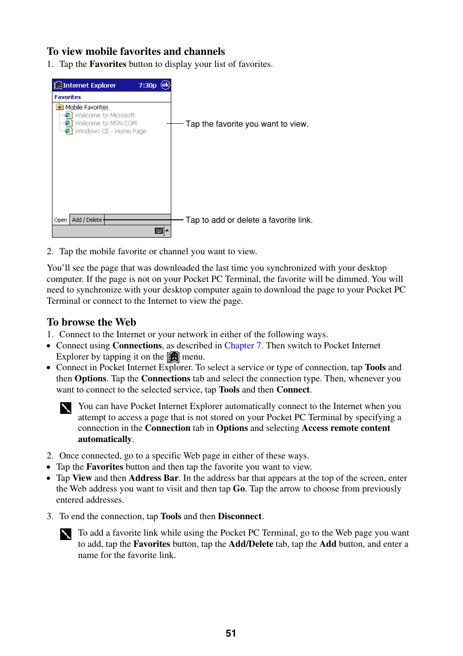 Casio Pocket PC Terminal User Manual | Page 51 / 67
