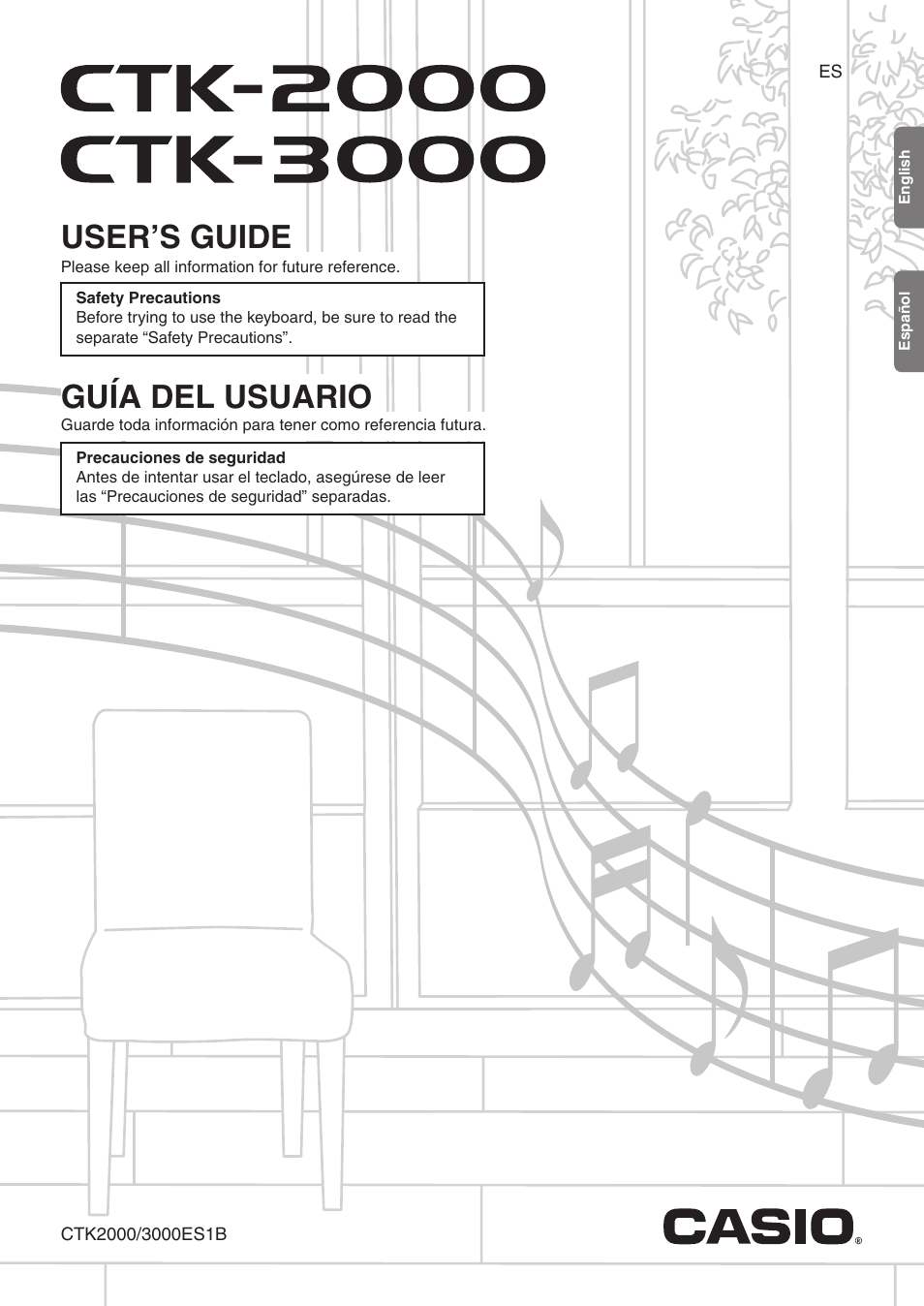 Casio CTK-2000 User Manual | 46 pages