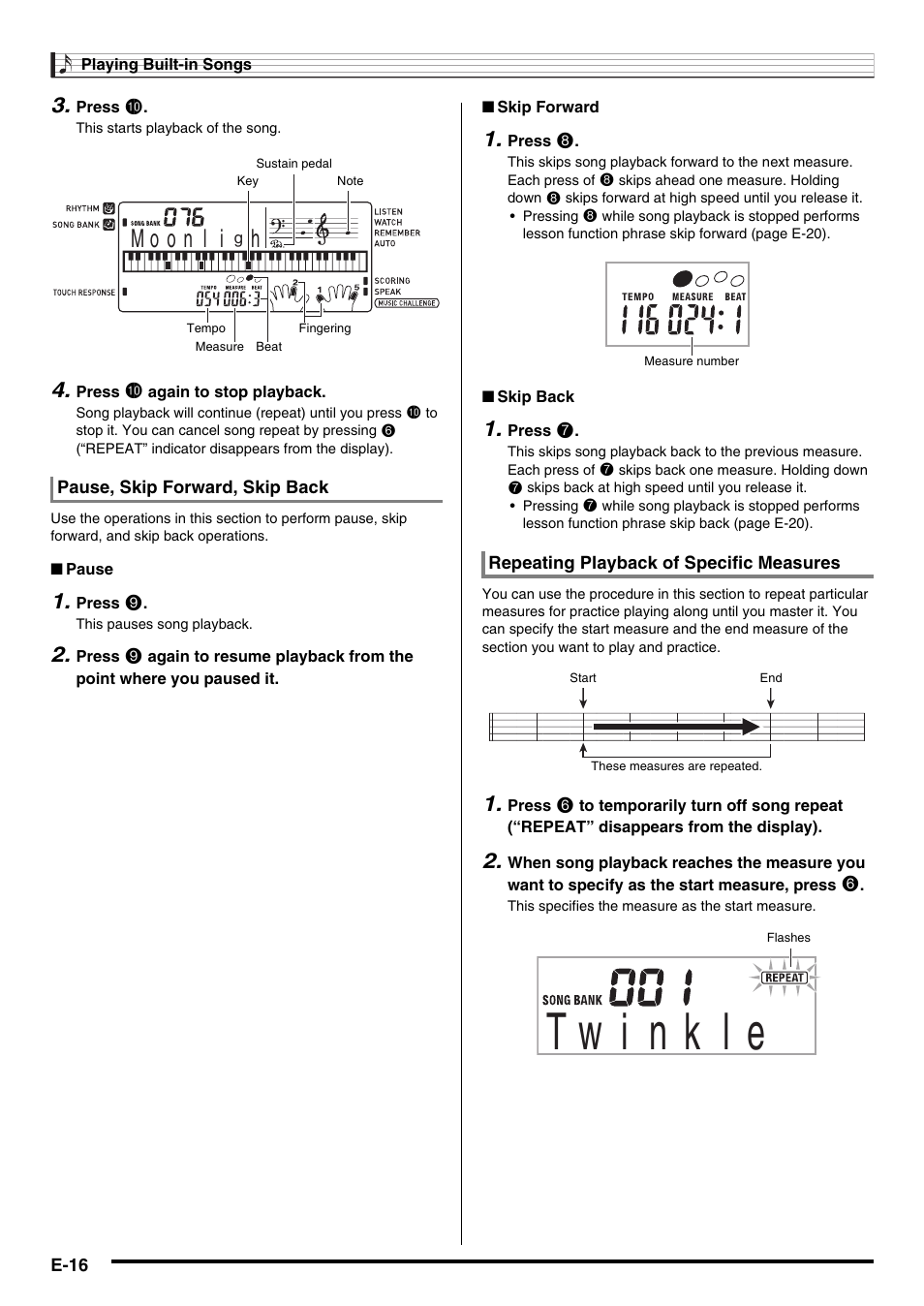 Casio CTK-2000 User Manual | Page 18 / 46