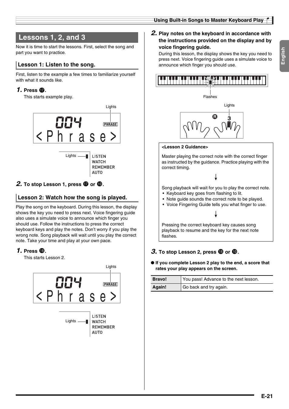 Casio CTK-2000 User Manual | Page 23 / 46