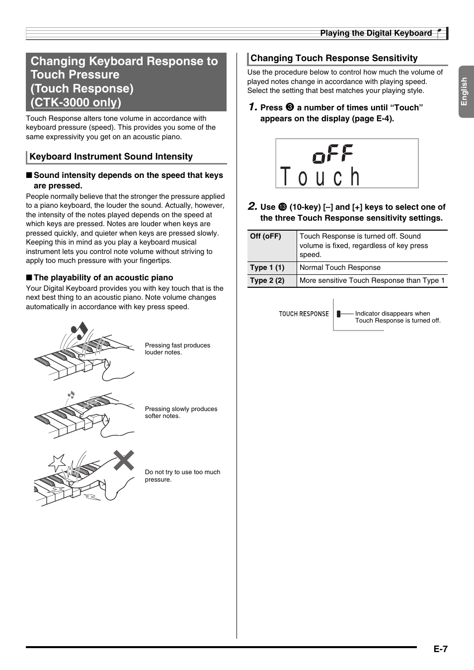 Casio CTK-2000 User Manual | Page 9 / 46