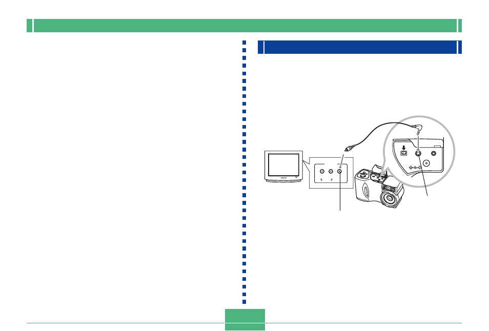 Connecting to a television, E-127 | Casio QV-2400UX/ User Manual | Page 18 / 48