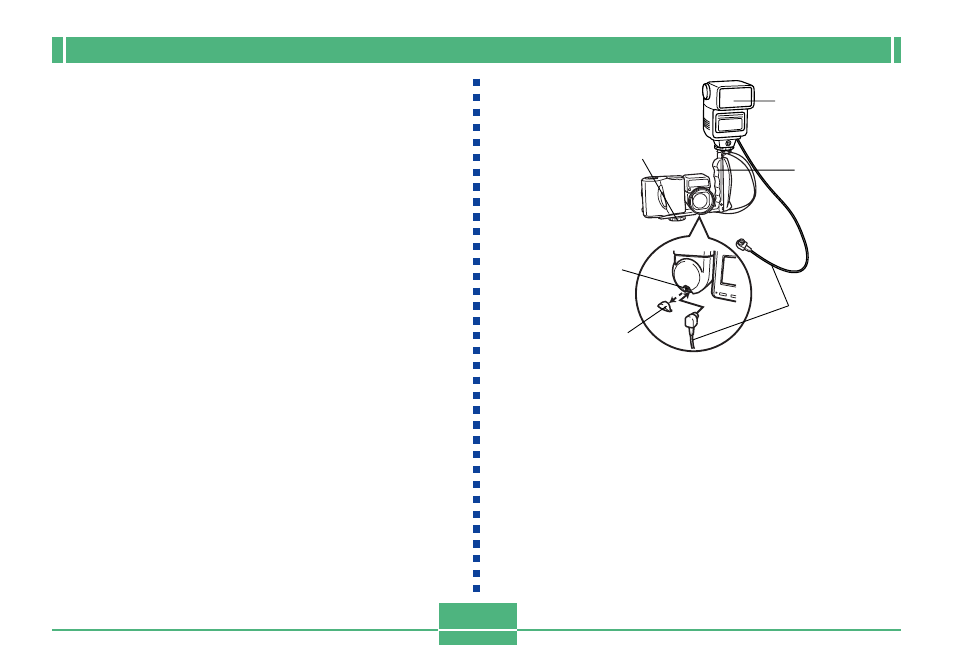 Attaching an external flash unit, E-130 attaching an external flash unit | Casio QV-2400UX/ User Manual | Page 21 / 48