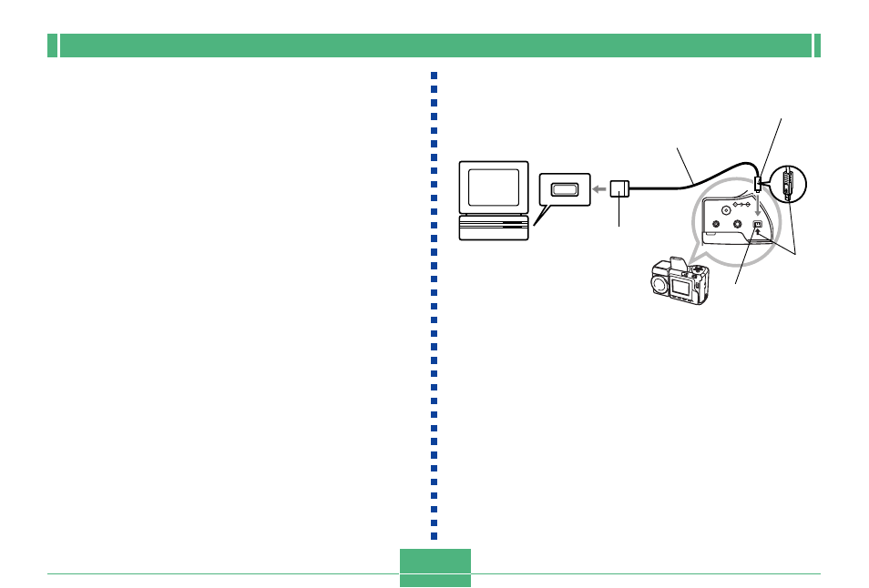 Usb port connection (windows, macintosh), E-133 | Casio QV-2400UX/ User Manual | Page 24 / 48