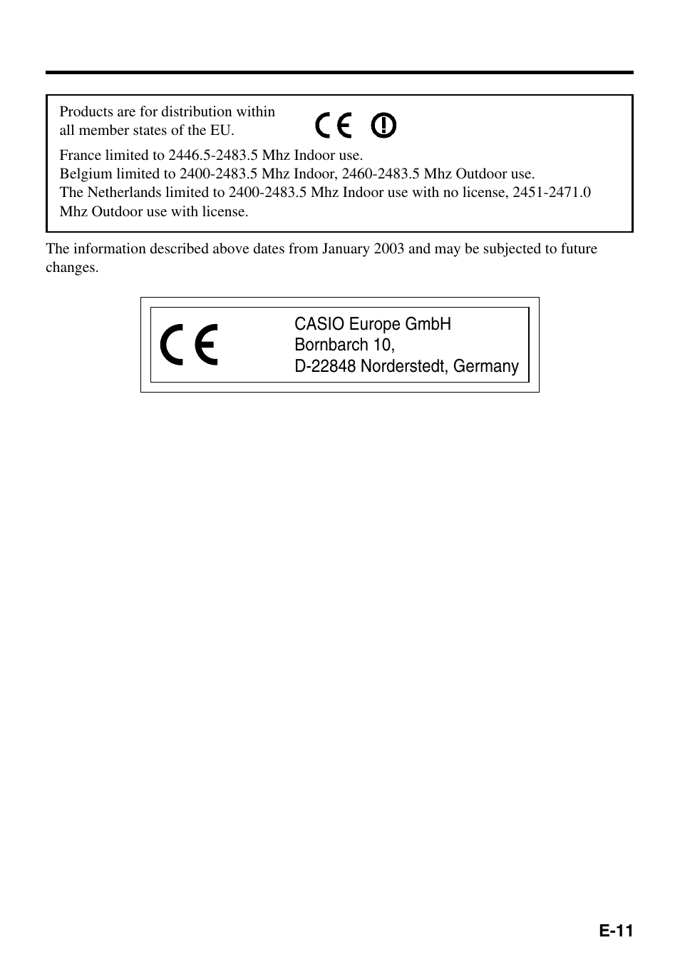 Casio IT-500 User Manual | Page 13 / 58