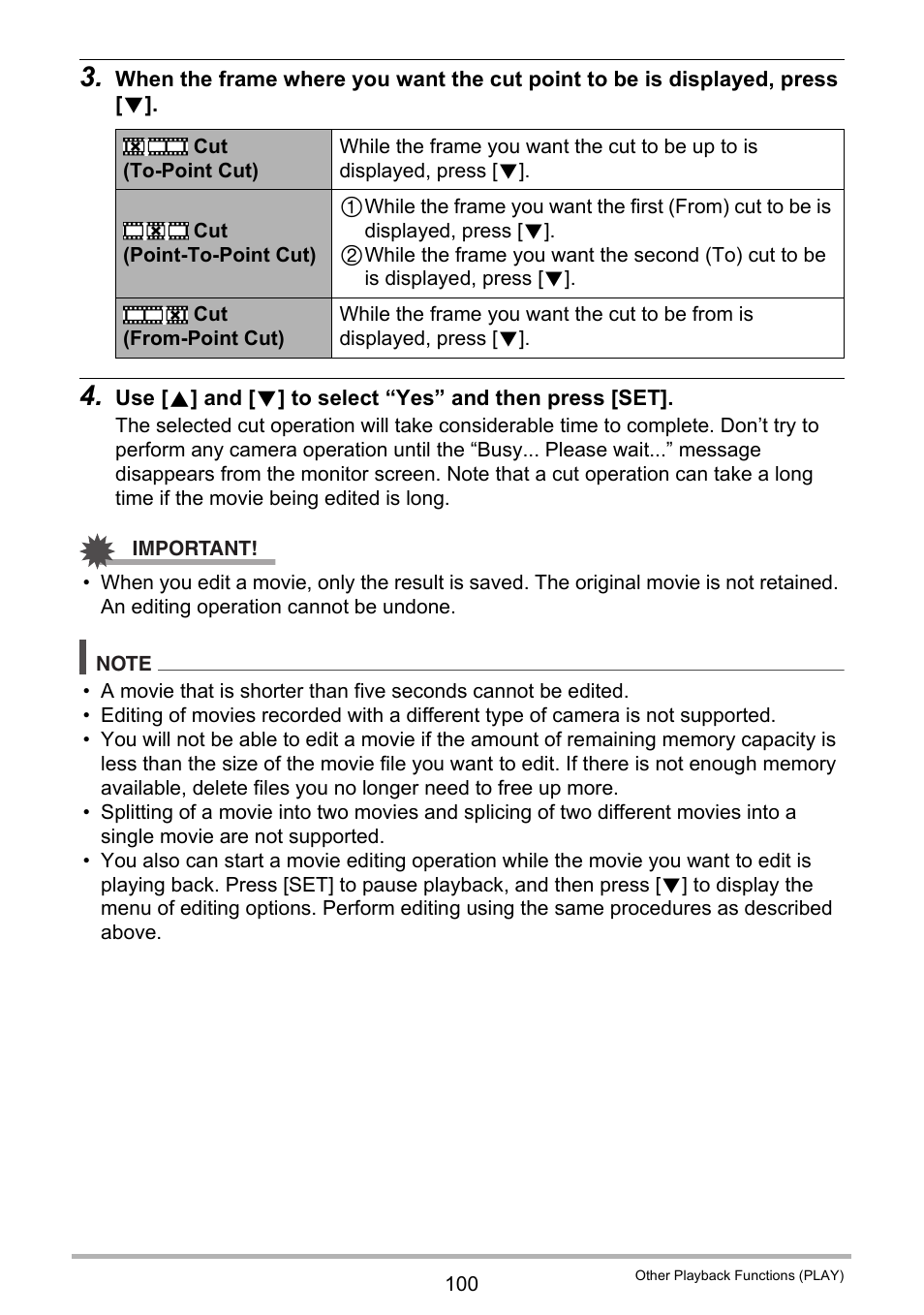 Casio EXILIM EX Z 280 User Manual | Page 100 / 194