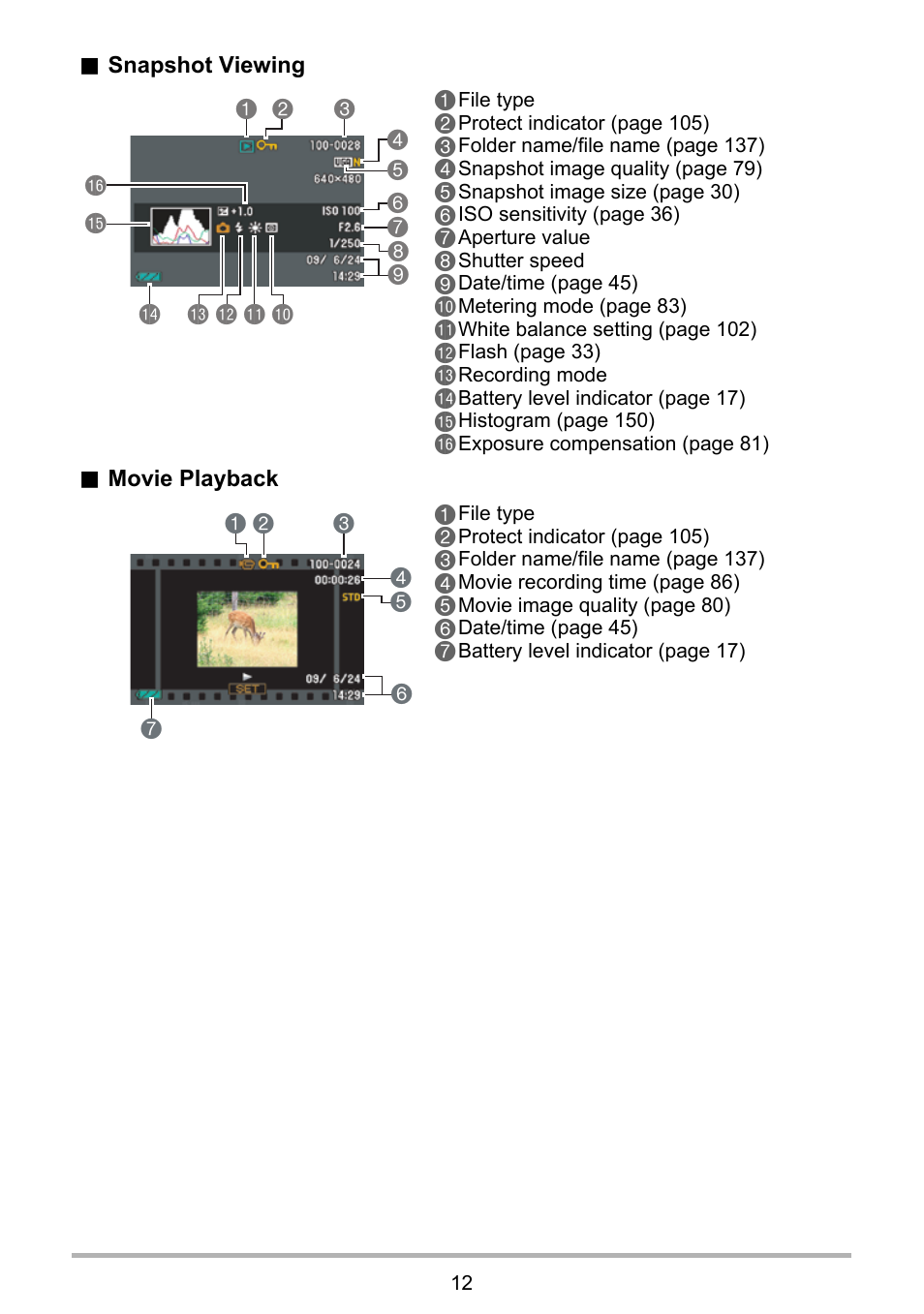 Casio EXILIM EX Z 280 User Manual | Page 12 / 194