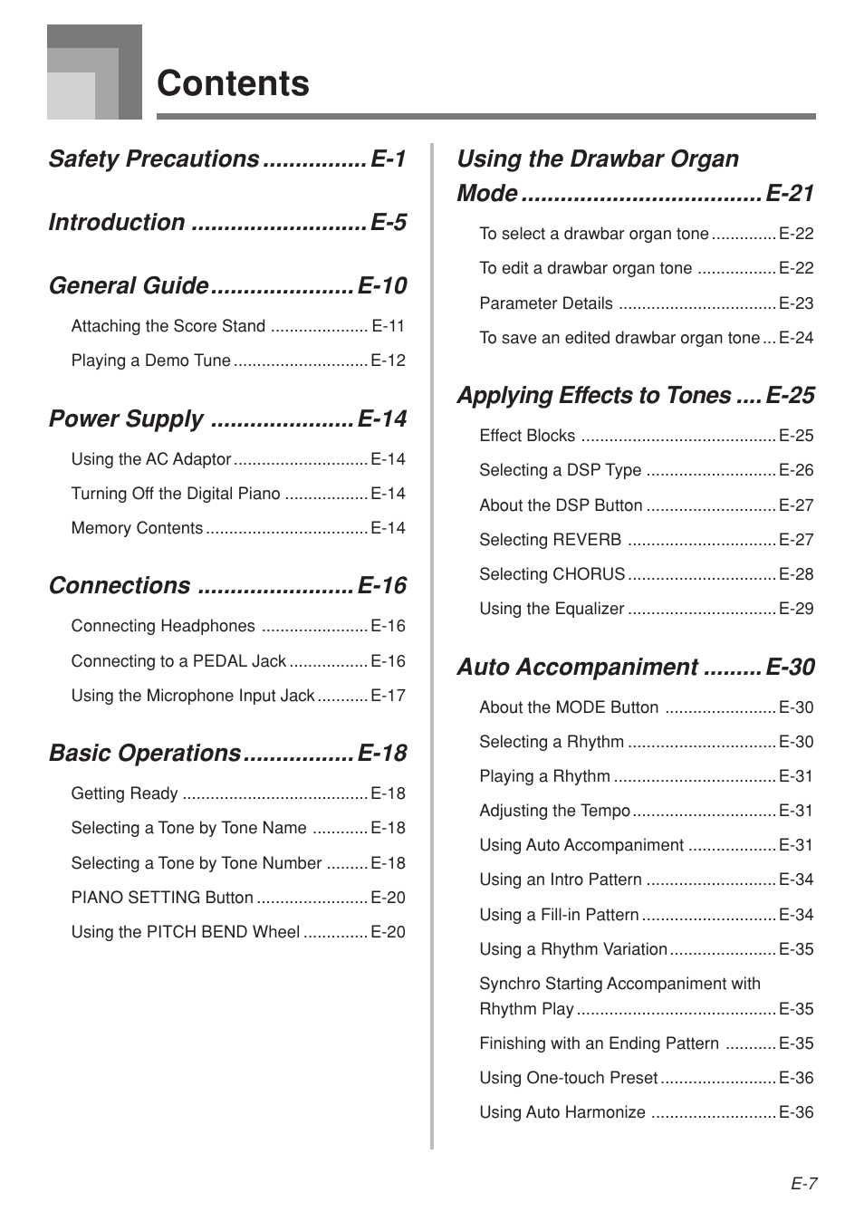 Casio 575E1A User Manual | Page 9 / 100