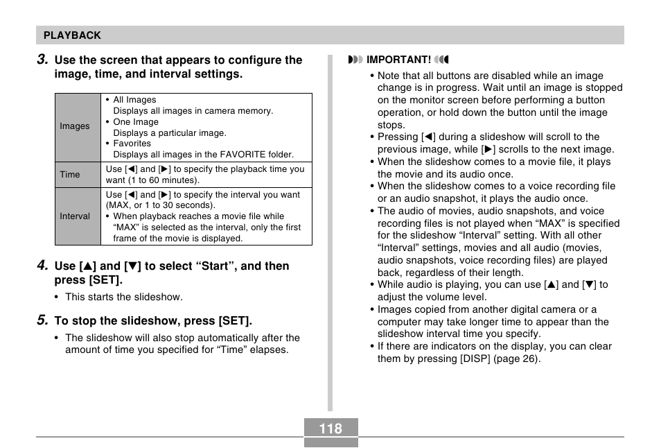 Casio EX-Z50 User Manual | Page 118 / 208