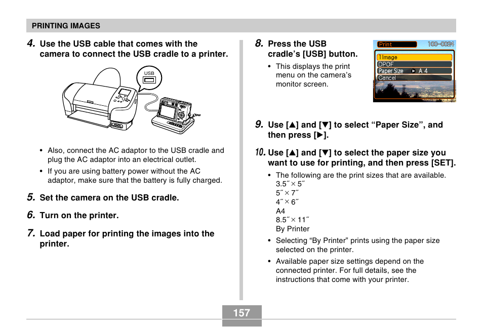 Casio EX-Z50 User Manual | Page 157 / 208