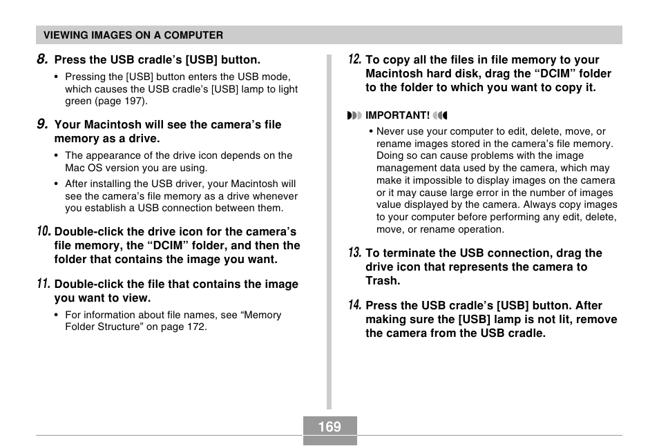 Casio EX-Z50 User Manual | Page 169 / 208