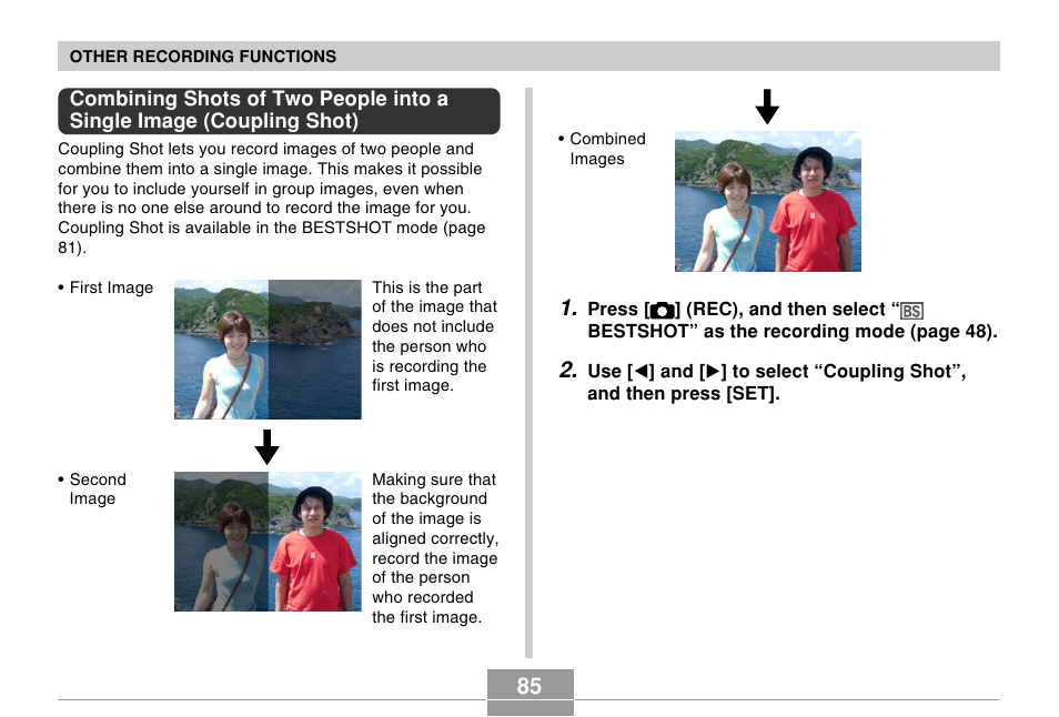 Casio EX-Z50 User Manual | Page 85 / 208