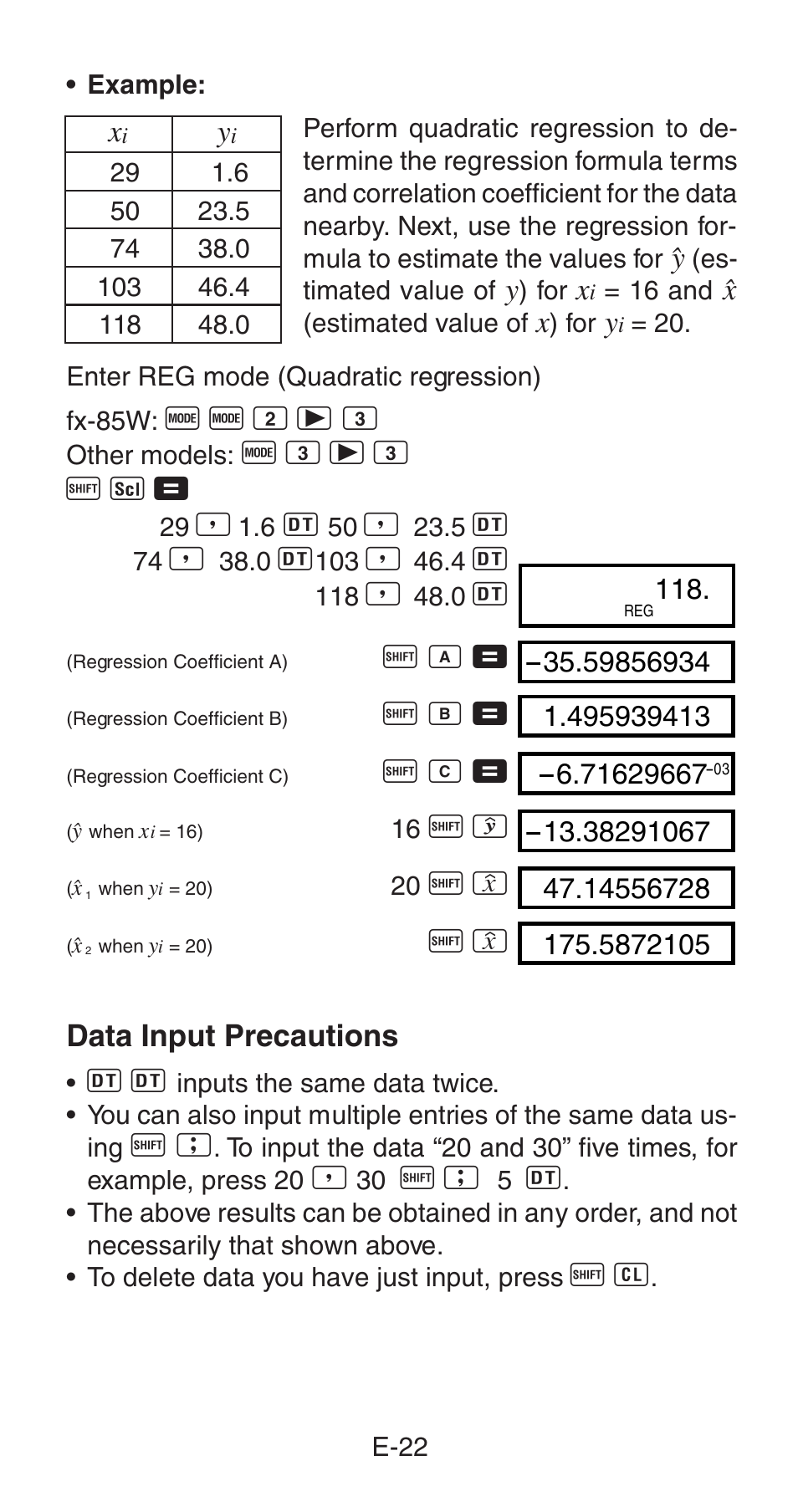 Casio fx-85WA User Manual | Page 24 / 36