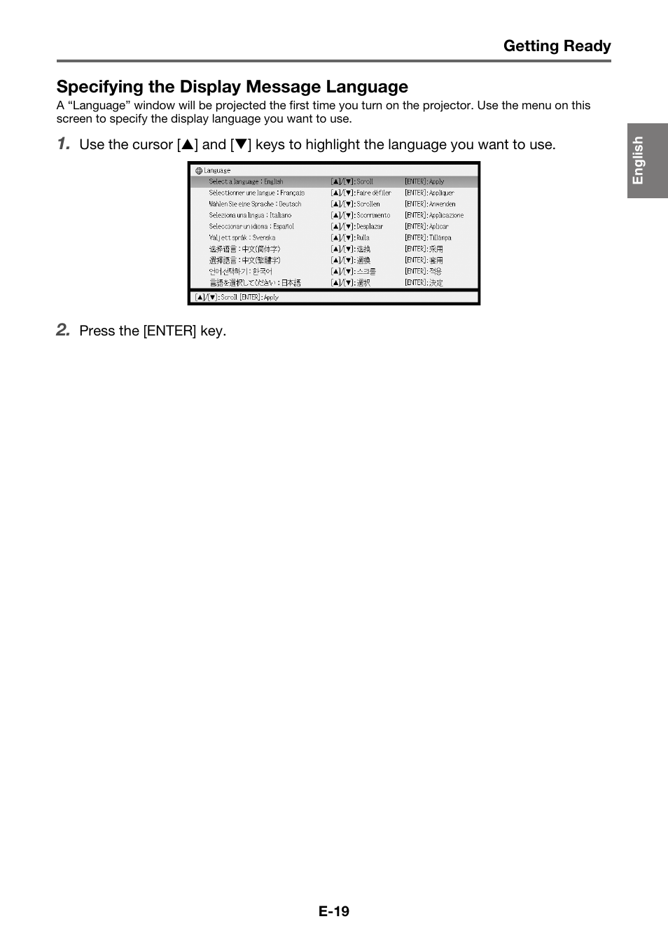 Casio XJ-A230 User Manual | Page 20 / 37