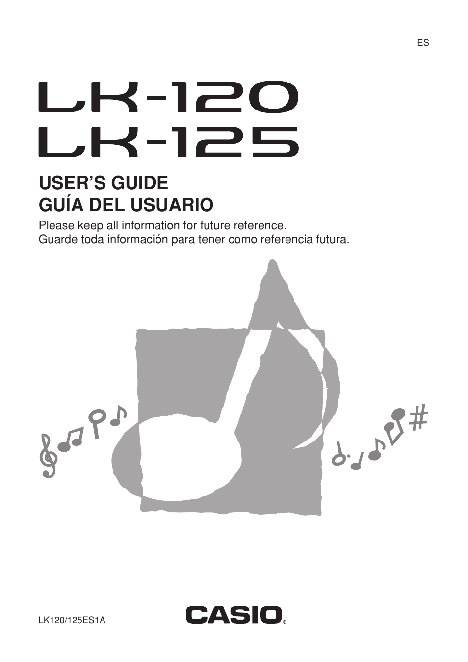 Casio LK125 User Manual | 37 pages