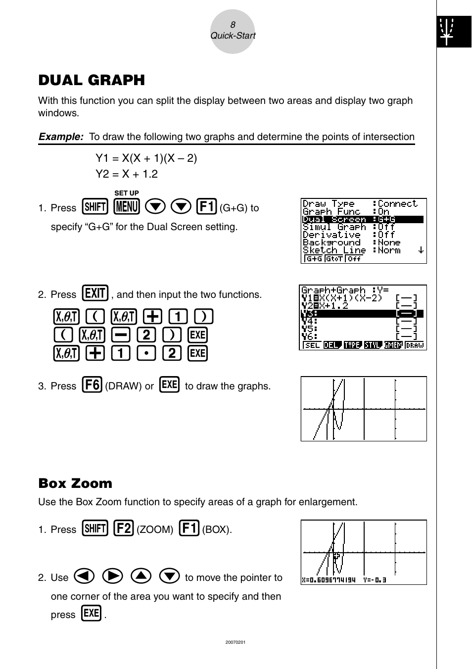 Dual graph, Mcc1, V(v+b) (v-c)w v+b.cw | D e f c | Casio SERIES FX-9860G User Manual | Page 10 / 603