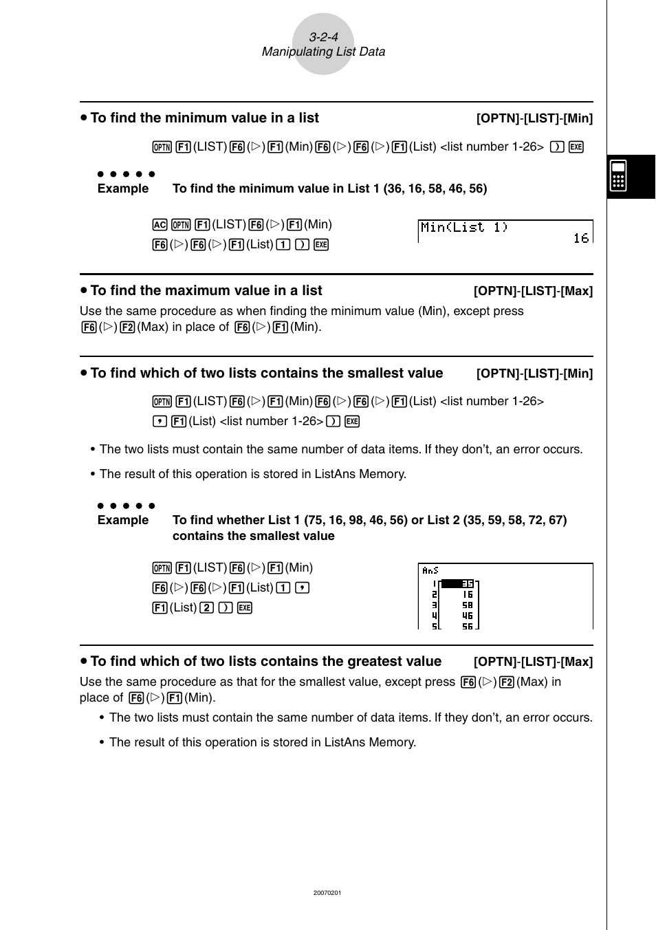 Casio SERIES FX-9860G User Manual | Page 156 / 603