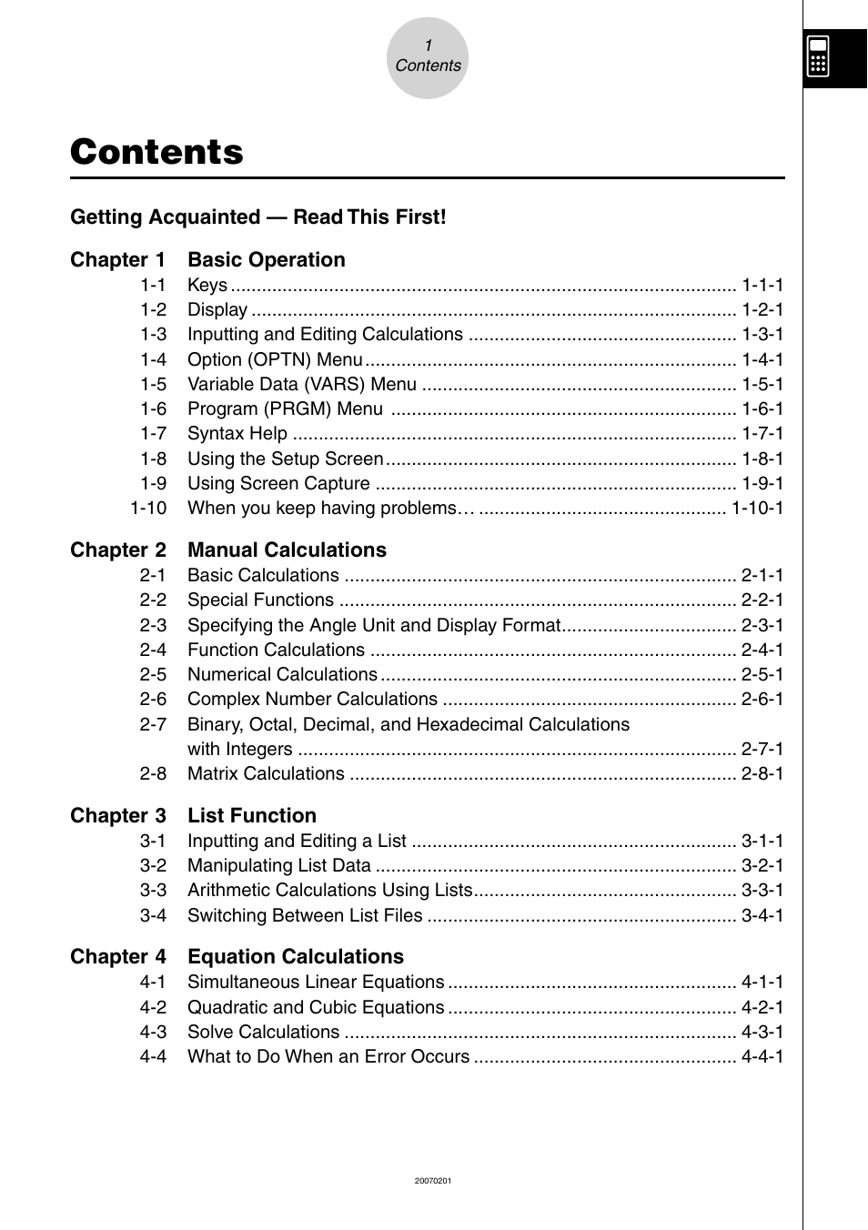 Casio SERIES FX-9860G User Manual | Page 16 / 603