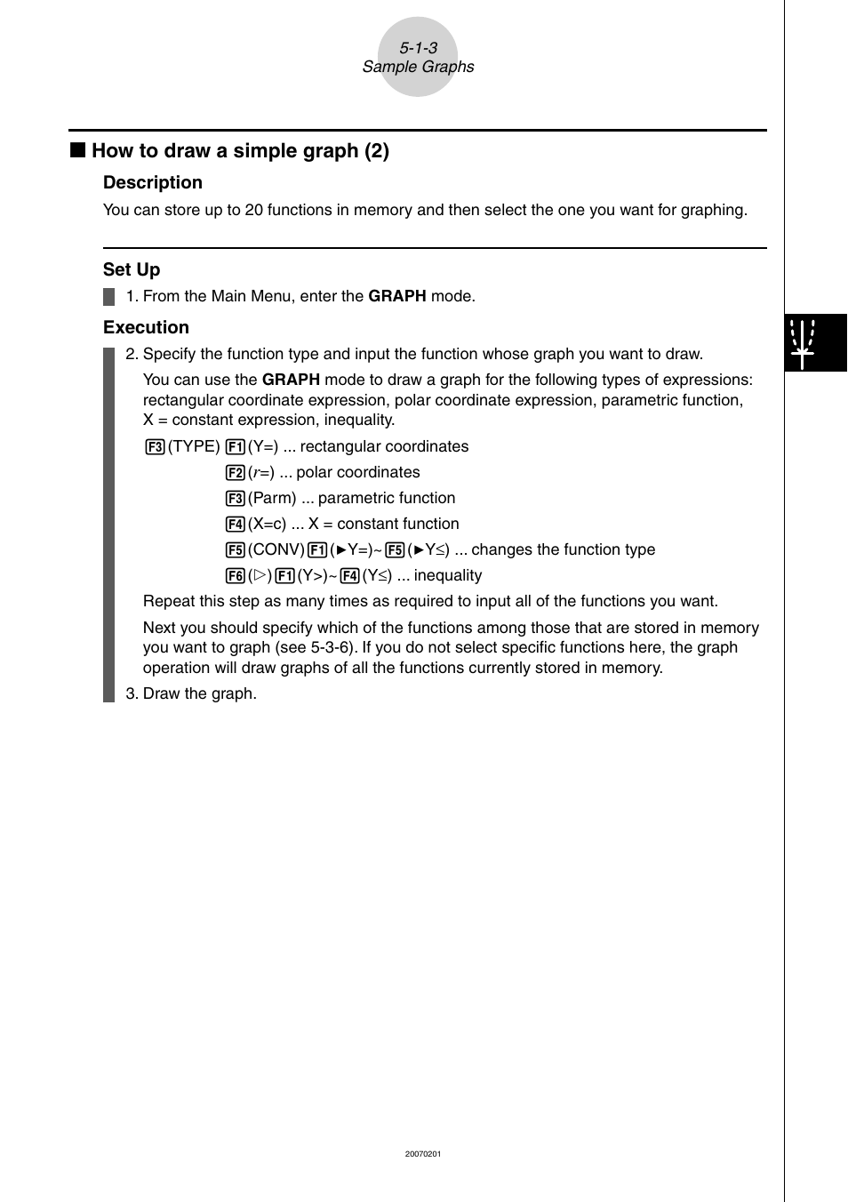 K how to draw a simple graph (2) | Casio SERIES FX-9860G User Manual | Page 178 / 603