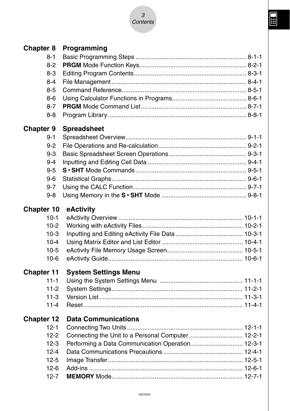 Casio SERIES FX-9860G User Manual | Page 18 / 603