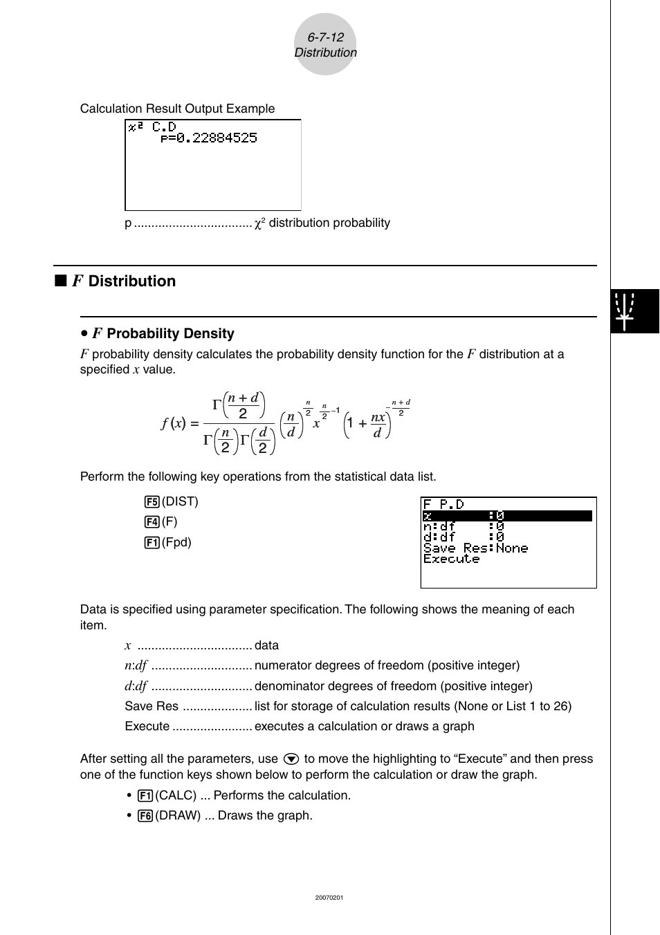 Distribution | Casio SERIES FX-9860G User Manual | Page 361 / 603