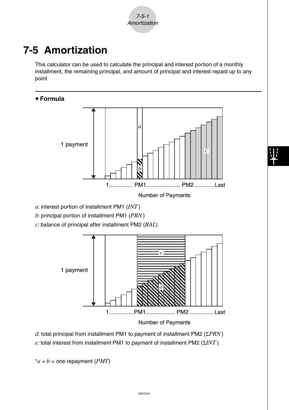 5 amortization, Amortization | Casio SERIES FX-9860G User Manual | Page 384 / 603