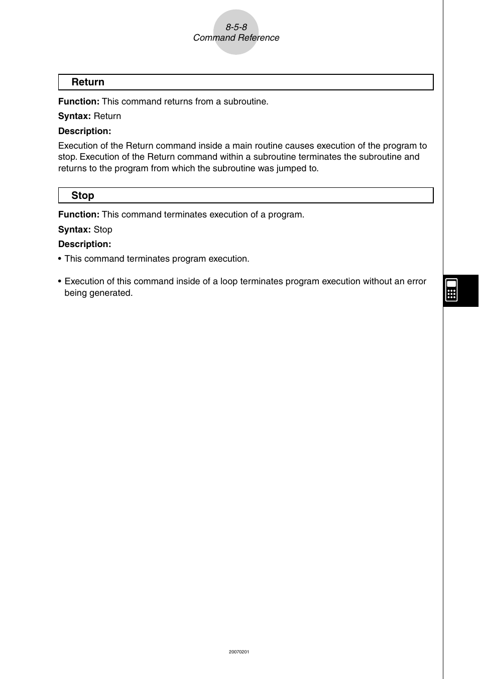 Casio SERIES FX-9860G User Manual | Page 411 / 603