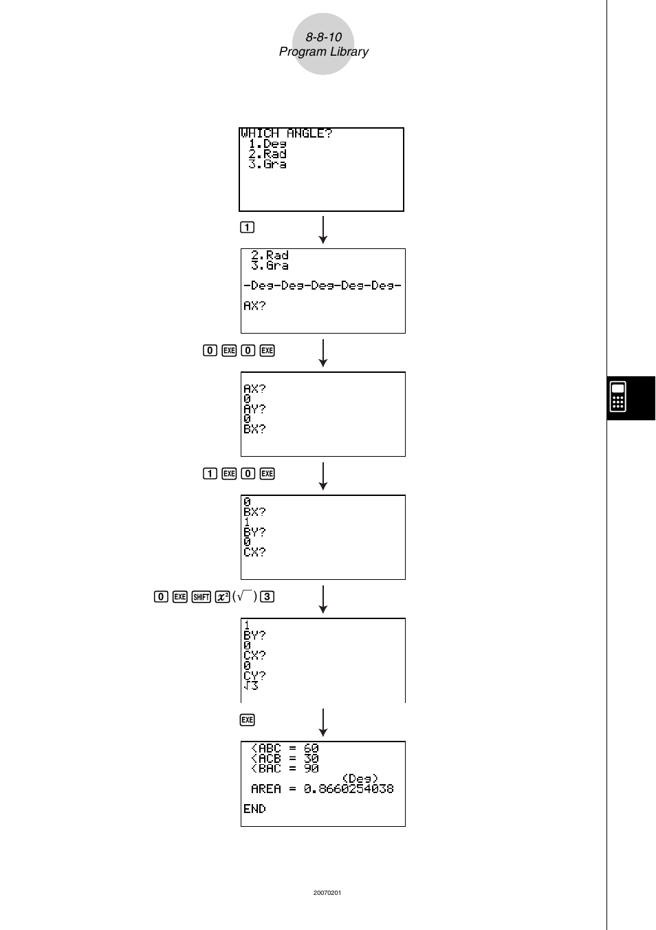 Casio SERIES FX-9860G User Manual | Page 446 / 603