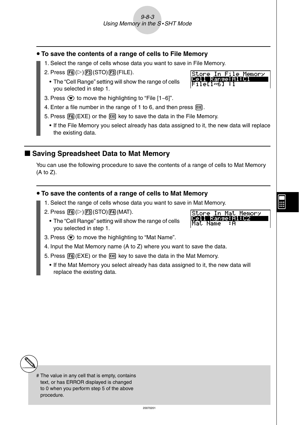 Casio SERIES FX-9860G User Manual | Page 496 / 603