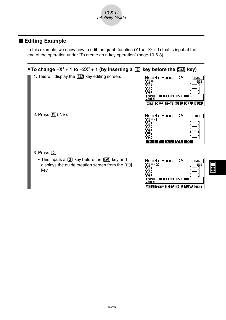 K editing example | Casio SERIES FX-9860G User Manual | Page 543 / 603