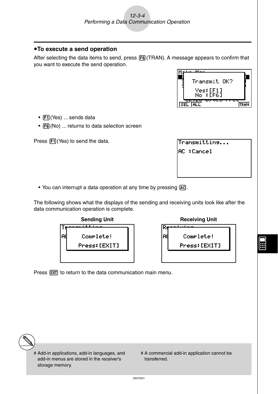 Casio SERIES FX-9860G User Manual | Page 565 / 603