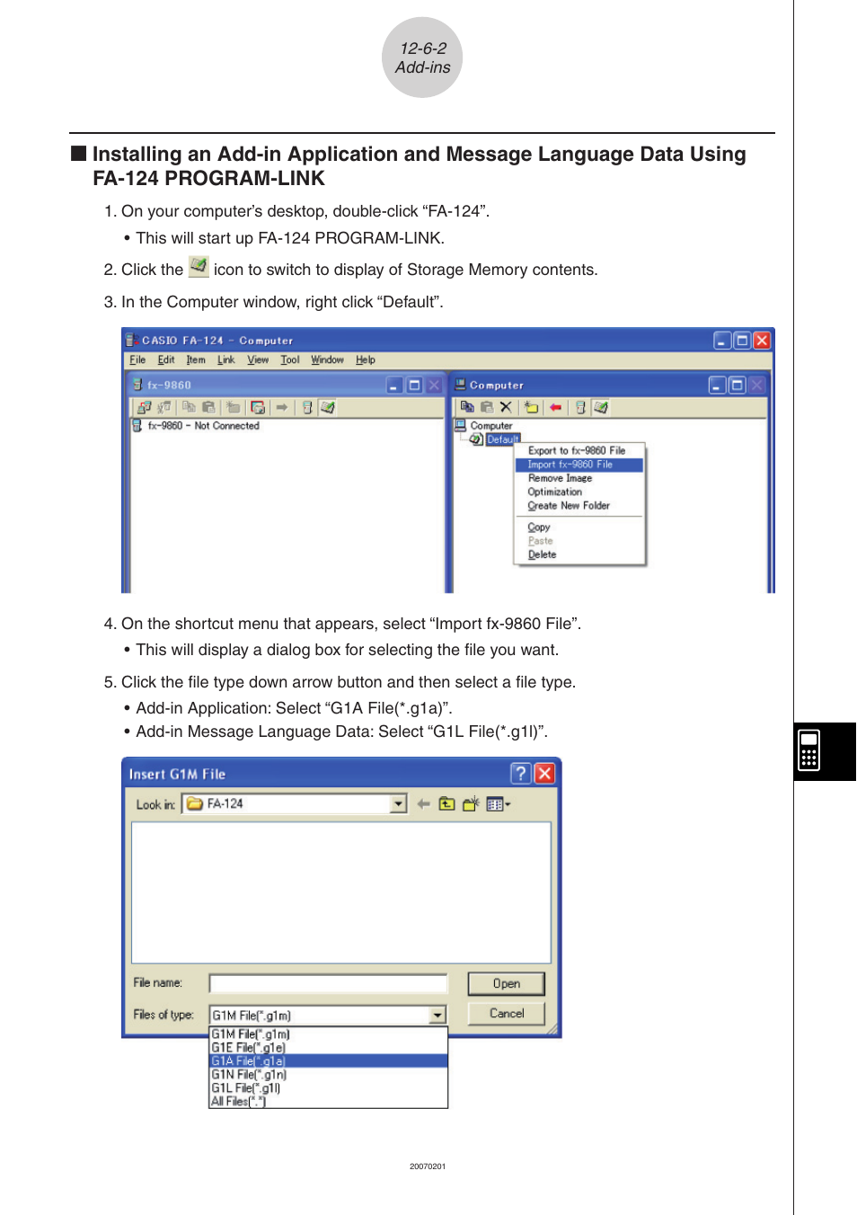 Casio SERIES FX-9860G User Manual | Page 574 / 603